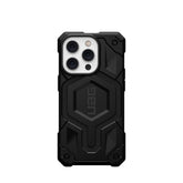 IPHONE 15 SERIES UAG IPHONE MONARCH PRO: MAGSAFE COMPATIBLE, RUGGED, SHOCKPROOF, PREMIUM PROTECTIVE COVER BLACK