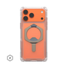 iPhone 17 Series Uag Plasma XTE Stand MagSafe ,Rugged Protective Case Clear/Titanium
