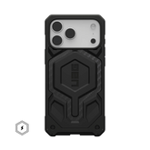 IPHONE 17 SERIES UAG IPHONE MONARCH PRO: MAGSAFE COMPATIBLE, RUGGED, SHOCKPROOF, PREMIUM PROTECTIVE COVER BLACK