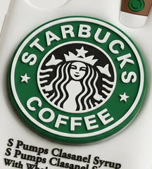 iPhone 17 Series Coffee Lover 3D Silicone Soft Case For iPhone Cute Café Logo Barcode Cup Embossed Protective Cover White
