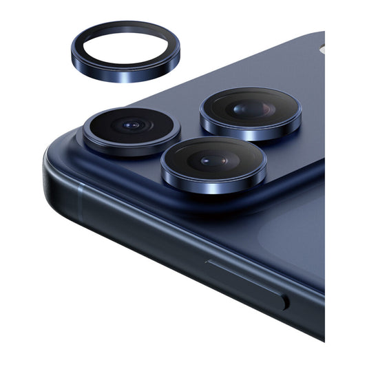 Sapphire PVD Camera Lens | iPhone 17 Series | Pure sapphire 9 MOHS - Deep Blue
