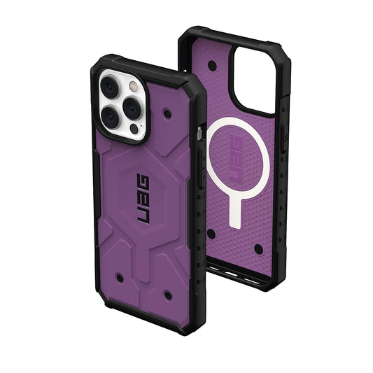 Uag magsafe pathfinder Armor Lightweight Slim Case 14 pro and 14 pro max-purple