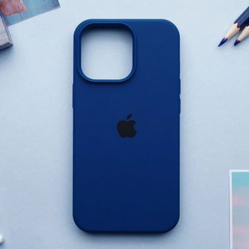 Silicone Premium Cases For Iphone- Strom Blue