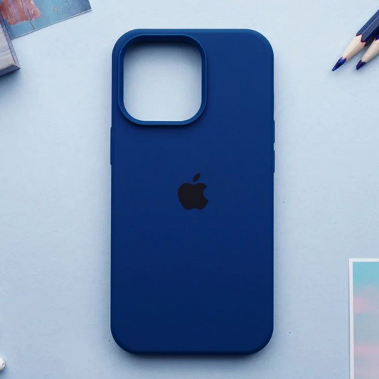 Silicone Premium Cases For Iphone- Strom Blue