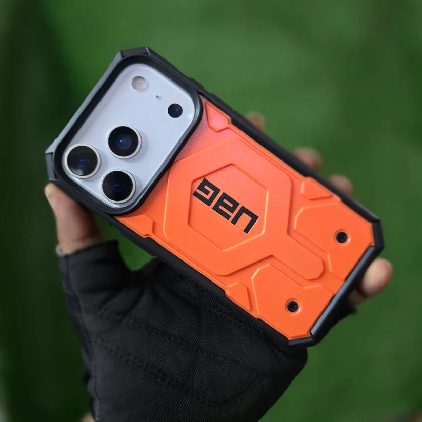 iPhone 17 Series Uag Magsafe pathfinder Armor Lightweight Slim Case For Iphone Military Drop Tested Orange