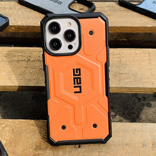 Uag Magsafe pathfinder Armor Lightweight Slim Case For Iphone Military Drop Tested Orange