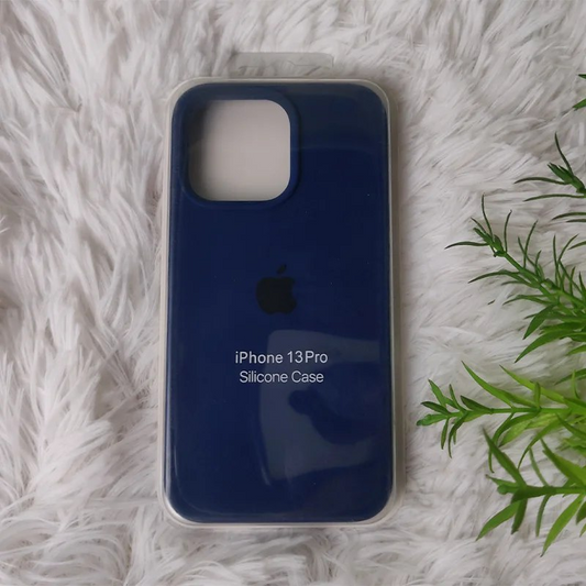 Silicone Premium Cases For Iphone- Strom Blue