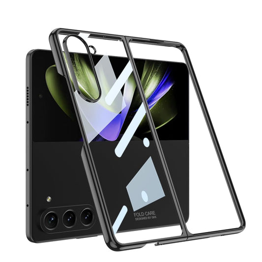 Electroplating Shockproof Transparent with Border Case For Samsung Galaxy Z Fold 5