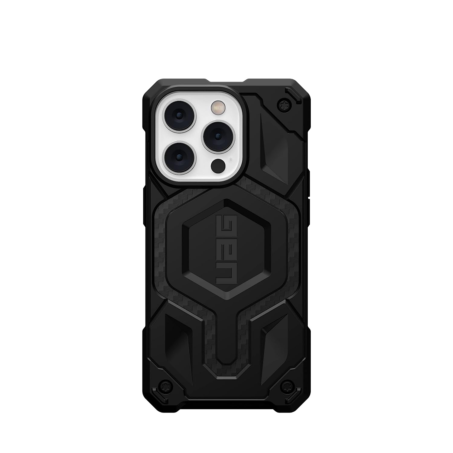 UAG IPHONE MONARCH PRO: MAGSAFE COMPATIBLE, RUGGED, SHOCKPROOF, PREMIUM PROTECTIVE COVER CARBON FIBER