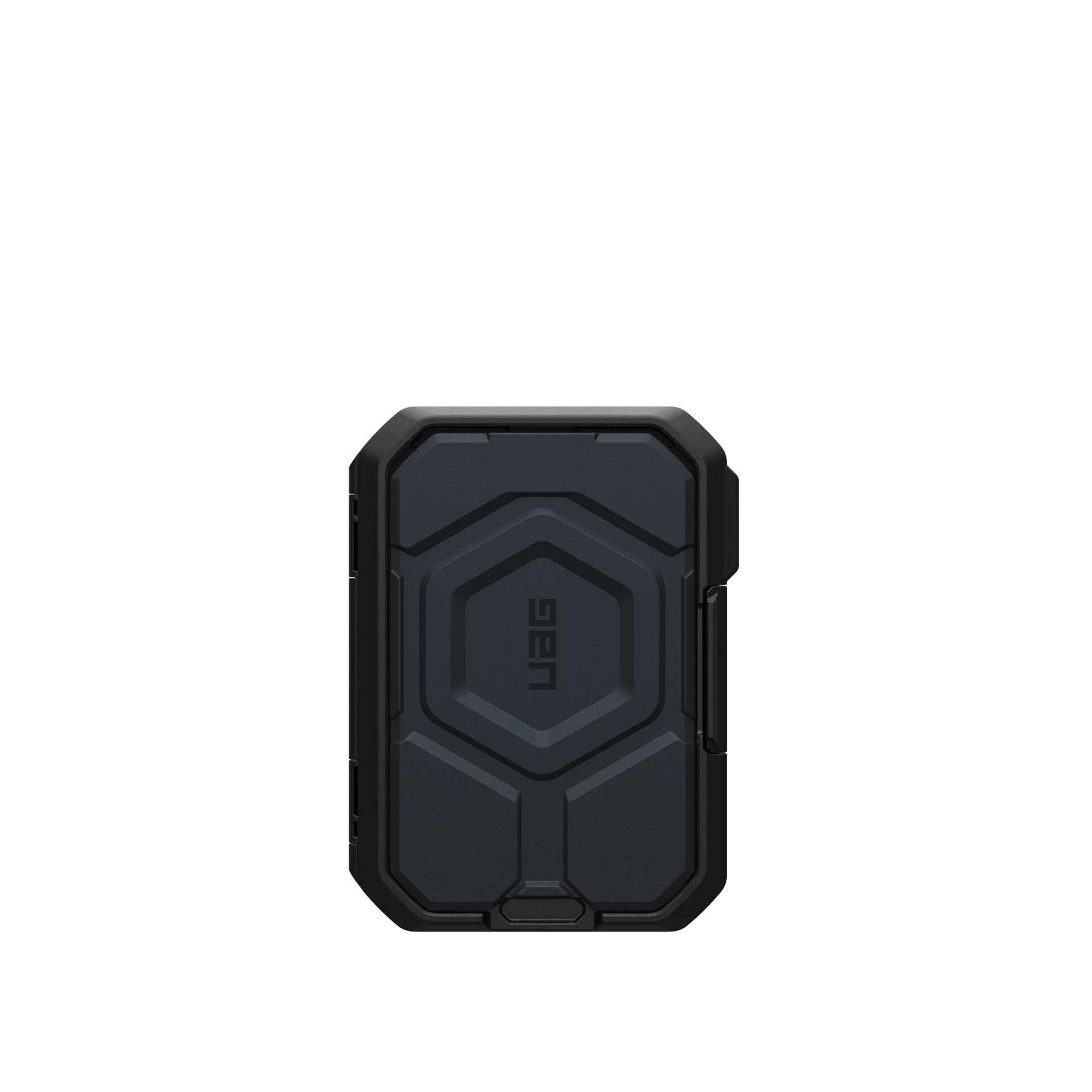 UAG Magnetic Wallet with Stand – Rugged Armor Design | Card Holder | Kickstand Function | Secure MagSafe Compatibility Black Titanium