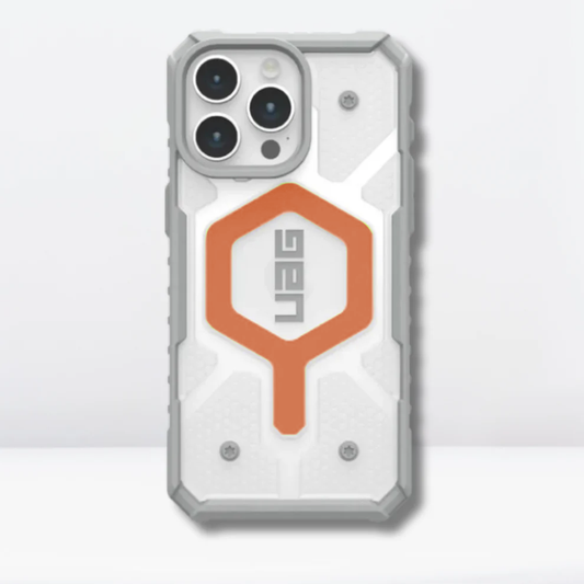 Uag Magsafe pathfinder Armor Lightweight Slim Case For Iphone Military Drop Tested  Transparent Orange