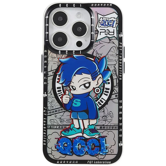 QCCY BLUE MAGNETIC CASE FOR IPHONE MAGSAFE BY PQY