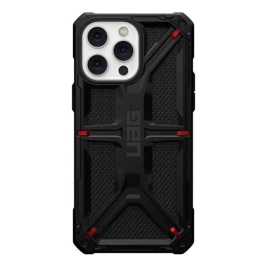 iPhone 15 Series Uag Monarch Armor Series Lightweight Slim Case Kevlar Series Black