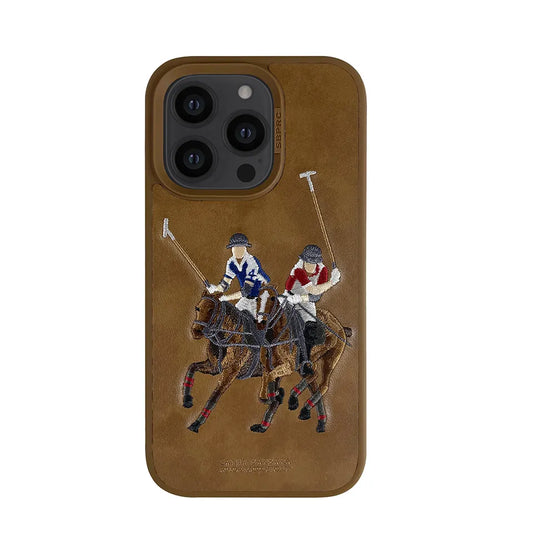 Santa Barbara Jockey Club Case For iPhone Color - Brown