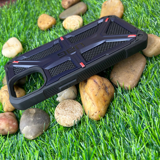 iPhone 14 Series Uag Monarch Armor Series Lightweight Slim Case Kevlar Series Blue