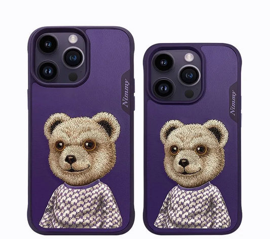 Nimmy Premium Teddy Bear Case 3D For iPhone