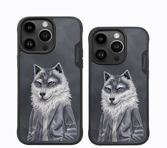 Nimmy Premium Wolf Case 3D For iPhone