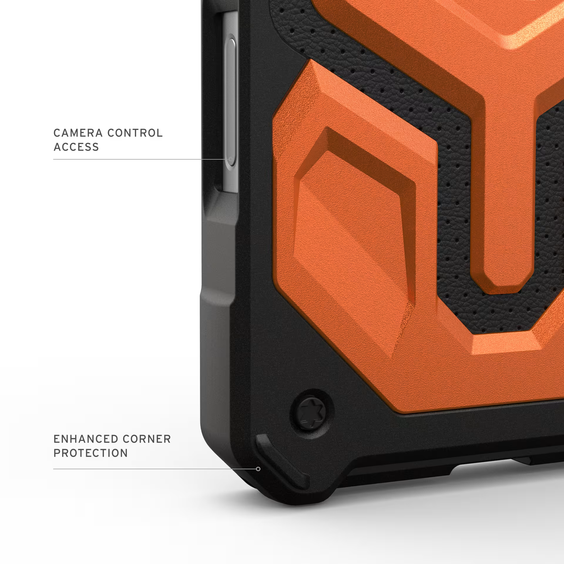 IPHONE 17 SERIES UAG IPHONE EXCLUSIVE MONARCH PRO: MAGSAFE COMPATIBLE, RUGGED, SHOCKPROOF, PREMIUM PROTECTIVE COVER ORANGE