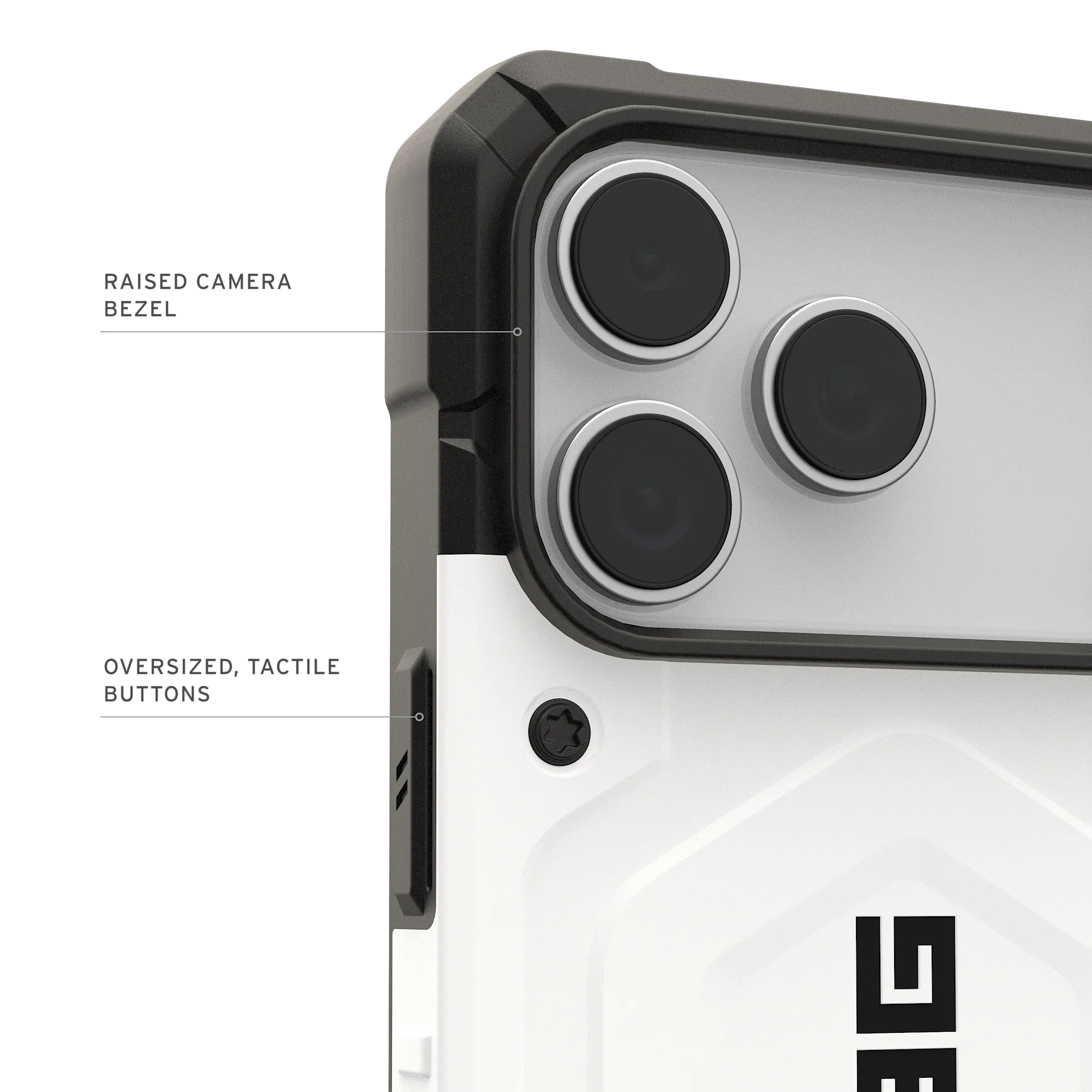iPhone 17 Series Uag magsafe pathfinder Armor Lightweight Slim Case For Iphone Military Drop Tested-White