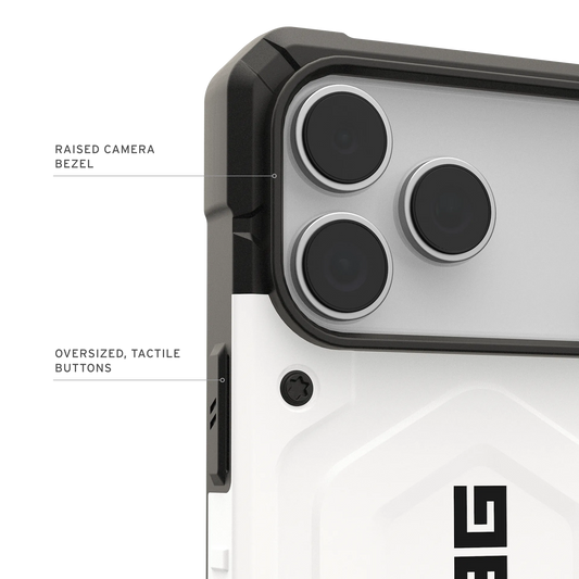 iPhone 17 Series Uag magsafe pathfinder Armor Lightweight Slim Case For Iphone Military Drop Tested-White