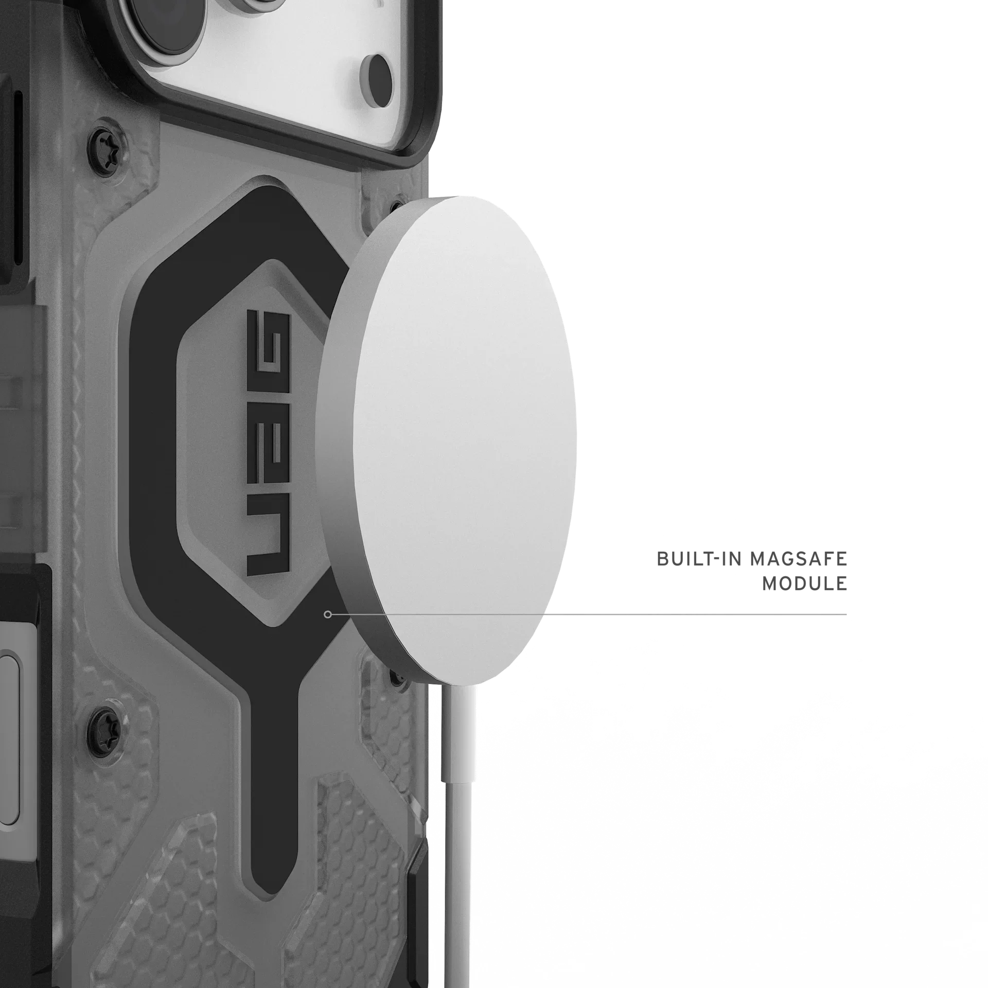 iPhone 17 Series Uag Magsafe pathfinder Armor Lightweight Slim Case For Iphone Military Drop Tested Ash