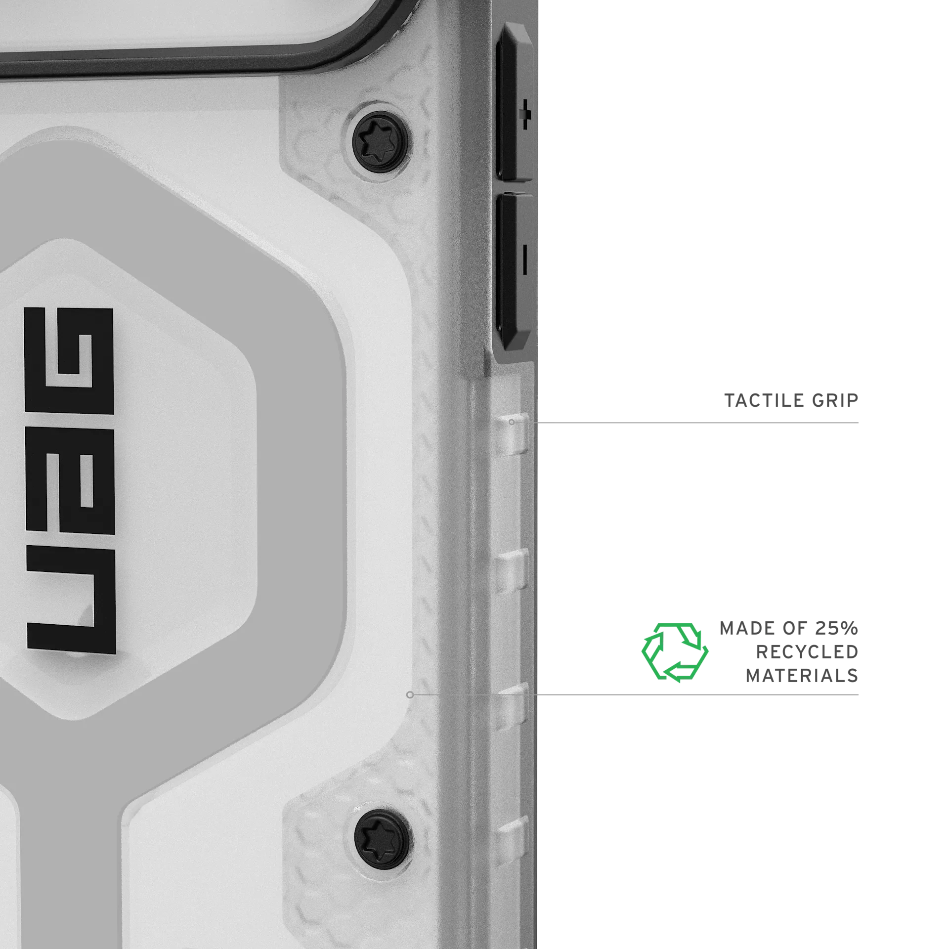 iPhone 17 Series Uag Magsafe pathfinder Armor Lightweight Slim Case For Iphone Military Drop Tested  Transparent Gray