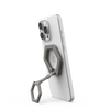 UAG Magnetic Phone Ring Stand for MagSafe Cases, 360° Rotating Kickstand & Finger Grip, Premium Metal Grey Titanium