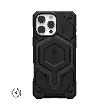 IPHONE 16 SERIES UAG IPHONE MONARCH PRO: MAGSAFE COMPATIBLE, RUGGED, SHOCKPROOF, PREMIUM PROTECTIVE COVER BLACK