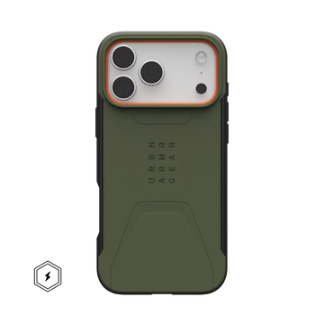 iPhone 17 Series Uag Exclusive Civilian Case  Olive/Orange