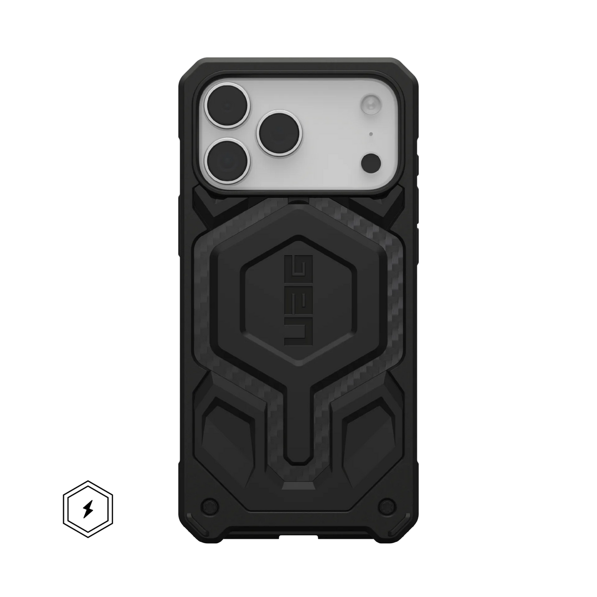 IPHONE 17 SERIES UAG IPHONE MONARCH PRO: MAGSAFE COMPATIBLE, RUGGED, SHOCKPROOF, PREMIUM PROTECTIVE COVER BLACK