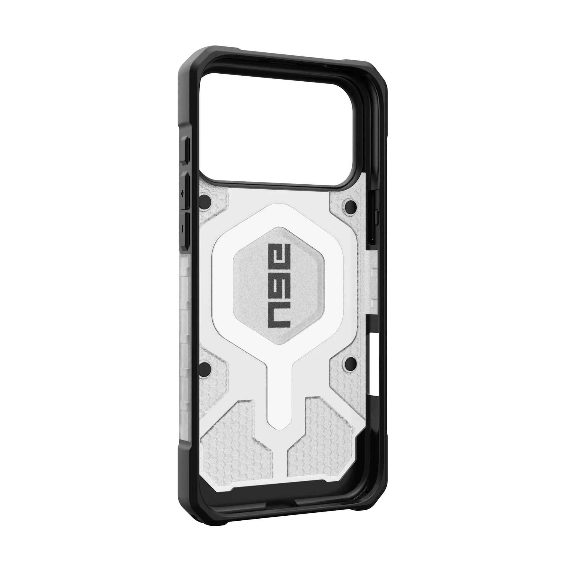 iPhone 17 Series Uag Magsafe pathfinder Armor Lightweight Slim Case For Iphone Military Drop Tested  Transparent Gray