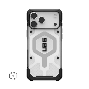 iPhone 17 Series Uag Magsafe pathfinder Armor Lightweight Slim Case For Iphone Military Drop Tested  Transparent Gray