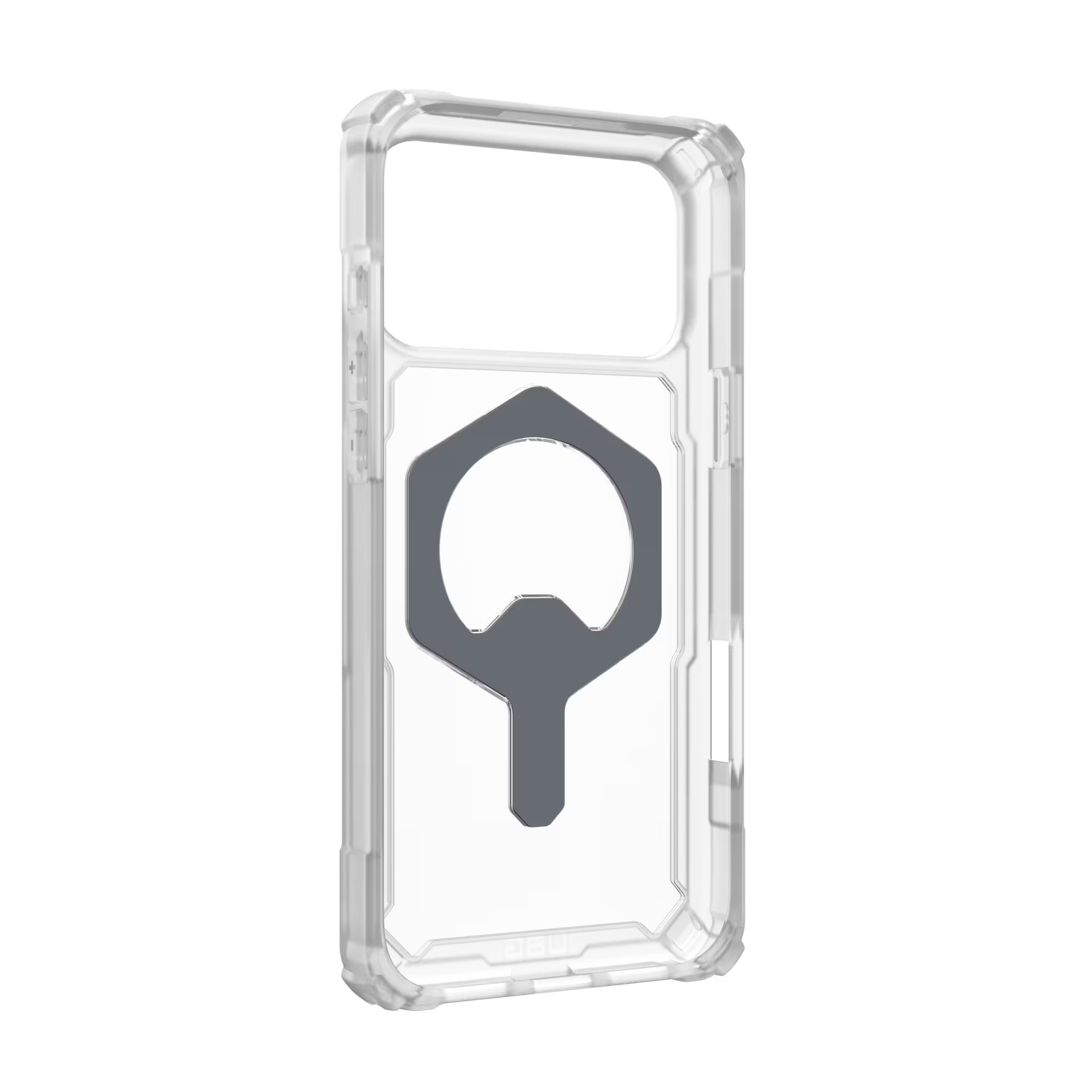 iPhone 17 Series Uag Plasma XTE Stand MagSafe ,Rugged Protective Case Clear/Titanium