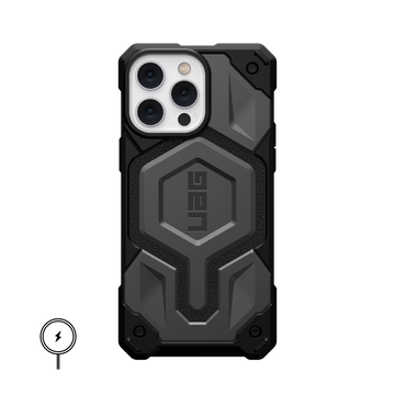IPHONE 16 SERIES UAG IPHONE MONARCH PRO: MAGSAFE COMPATIBLE, RUGGED, SHOCKPROOF, PREMIUM PROTECTIVE COVER TITANIUM GREY
