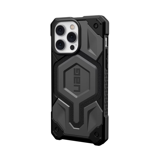 IPHONE 16 SERIES UAG IPHONE MONARCH PRO: MAGSAFE COMPATIBLE, RUGGED, SHOCKPROOF, PREMIUM PROTECTIVE COVER TITANIUM GREY