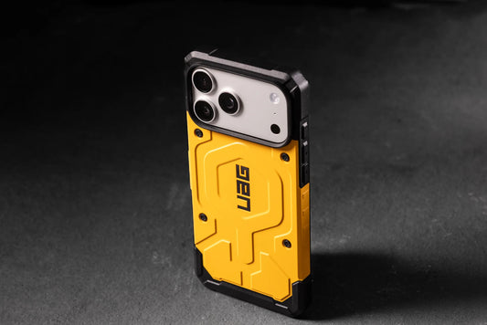 iPhone 17 Series Uag magsafe pathfinder Armor Lightweight Slim Case For Iphone Military Drop Tested-Heritage Yellow