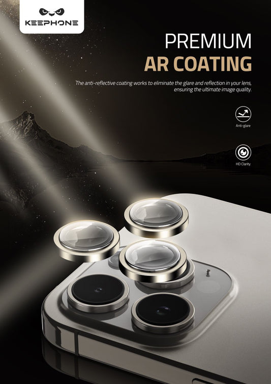 Keephone Lens Defender AR Coating Ultra HD Clear And Super Hardness with Frame Anti-Dust/Fingerprint