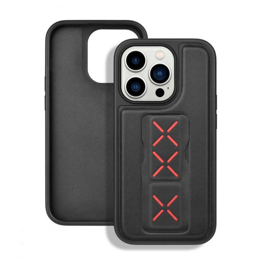 Leather Case With Folding Stand For iPhone
