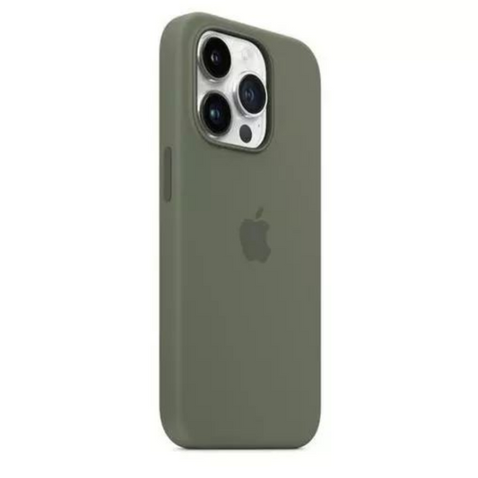 Silicone Premium Cases For Iphone- Olive