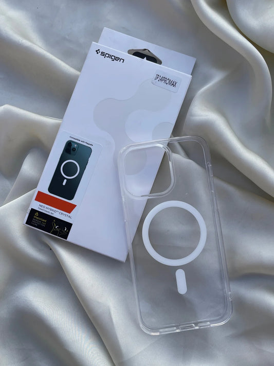 Spigen Ultra Hybrid Magnetic Case For Iphone-Transparent