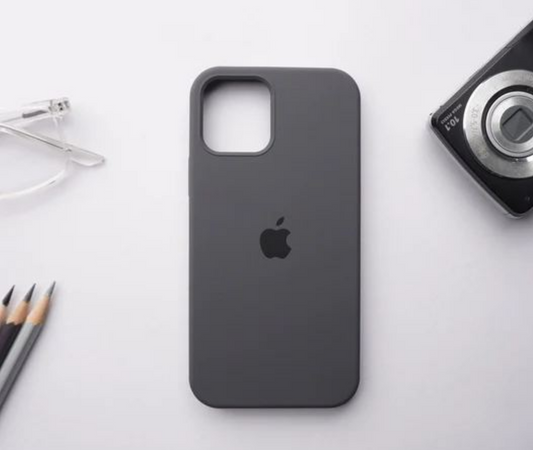 Silicone Premium Cases For Iphone- Grey