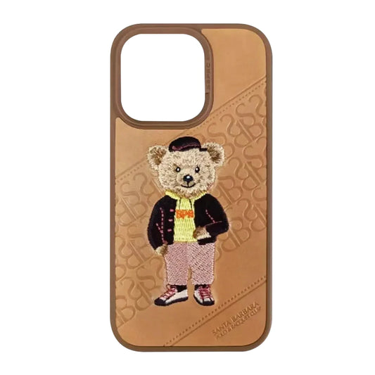 Santa Barbara Polo Bear Premium Case For iPhone -Color Brown