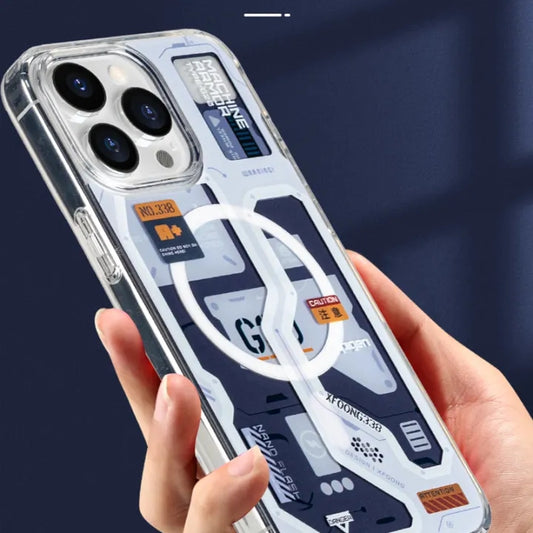 Spigen Ultra Hybrid G20 Machine Series MagSafe Case Case for iPhone and Samsung