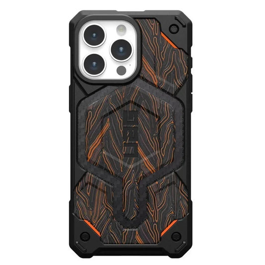 UAG IPHONE MONARCH PRO: MAGSAFE COMPATIBLE, RUGGED, SHOCKPROOF, PREMIUM PROTECTIVE COVER ORANGE COLOR