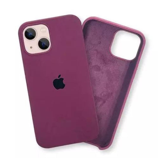 Silicone Premium Cases For Iphone- Red Wine